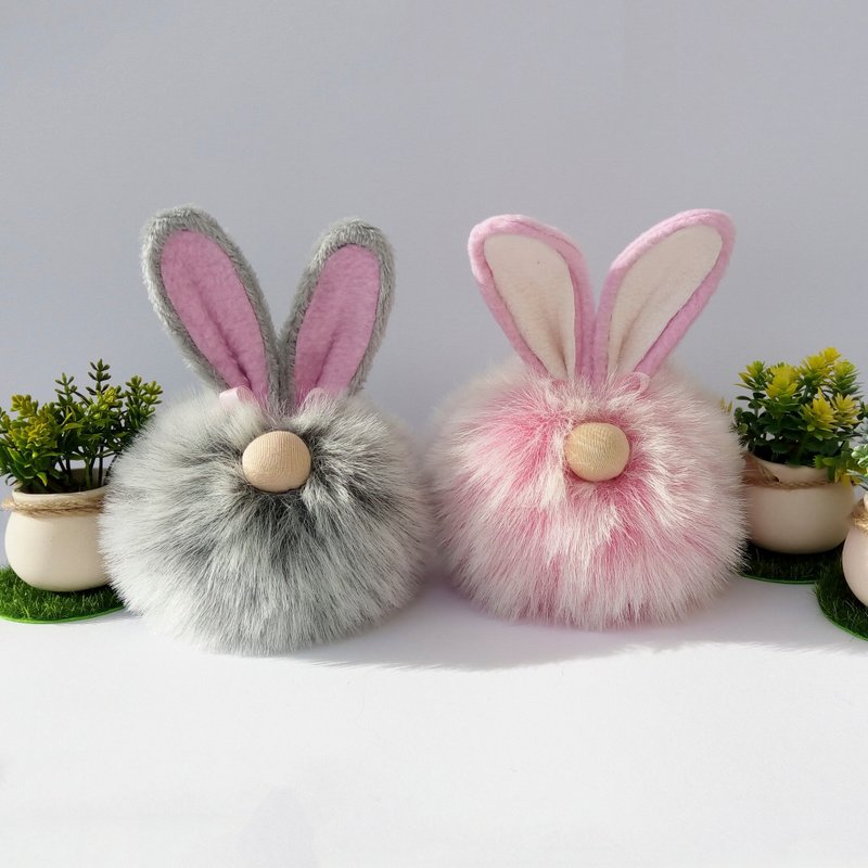 Spring Gnome Easter Gnome Easter Bunny Gnome Stuffed Gnomes Summer Gnome Love - 玩偶/公仔 - 其他材质 