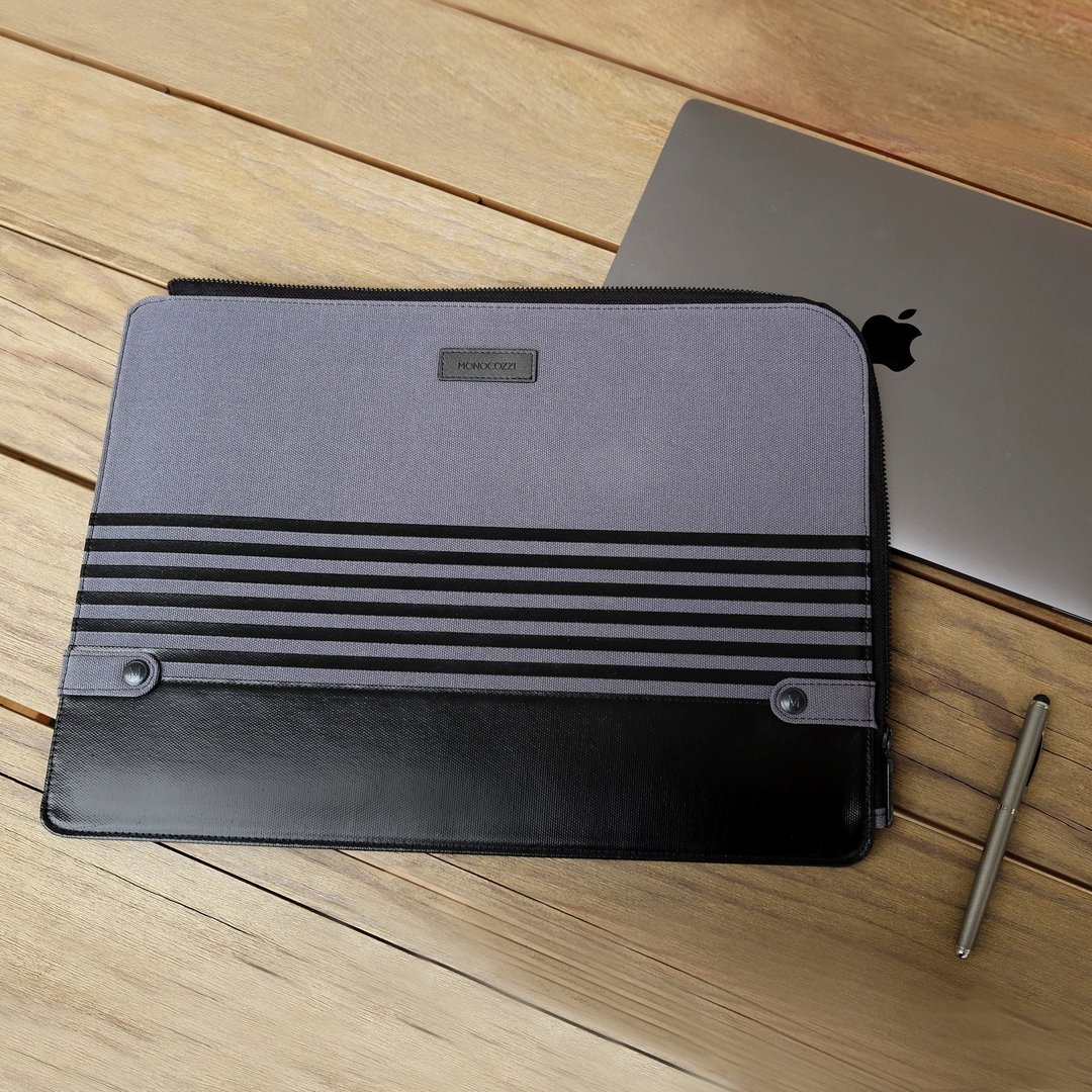 Gritty MacBook Pro15 USB-C & MacBook Air13 抗水电脑保护套 - 平板/电脑保护壳 - 棉 黑色