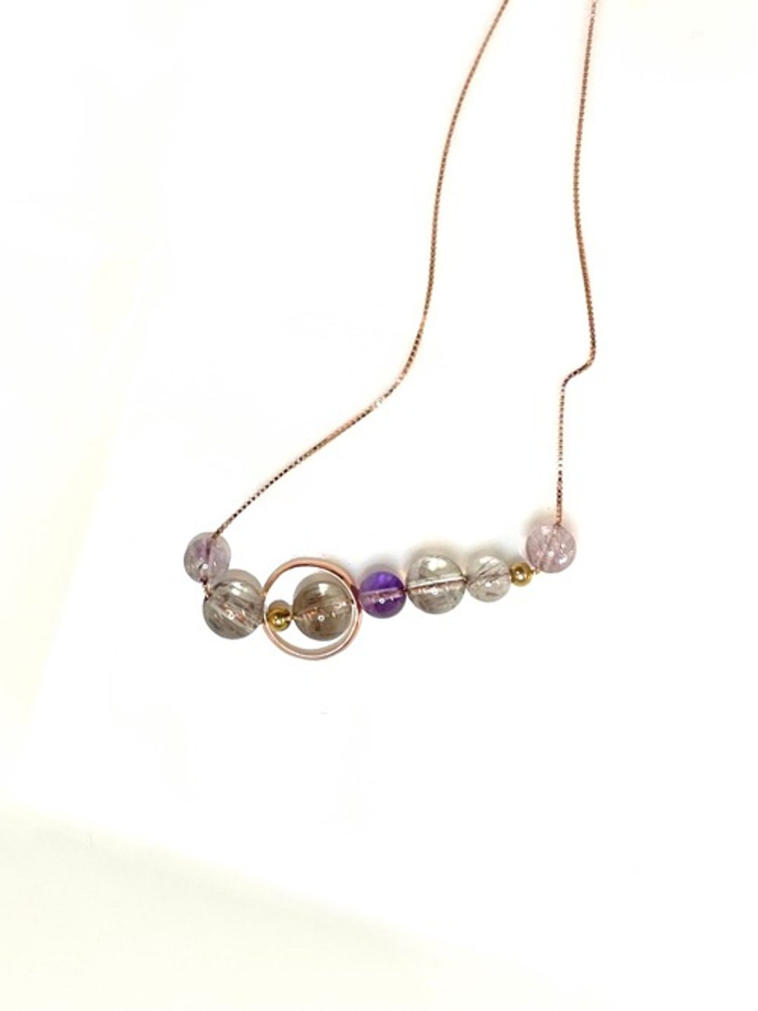 Stellar necklace, North Dipper Big Dipper - 项链 - 宝石 