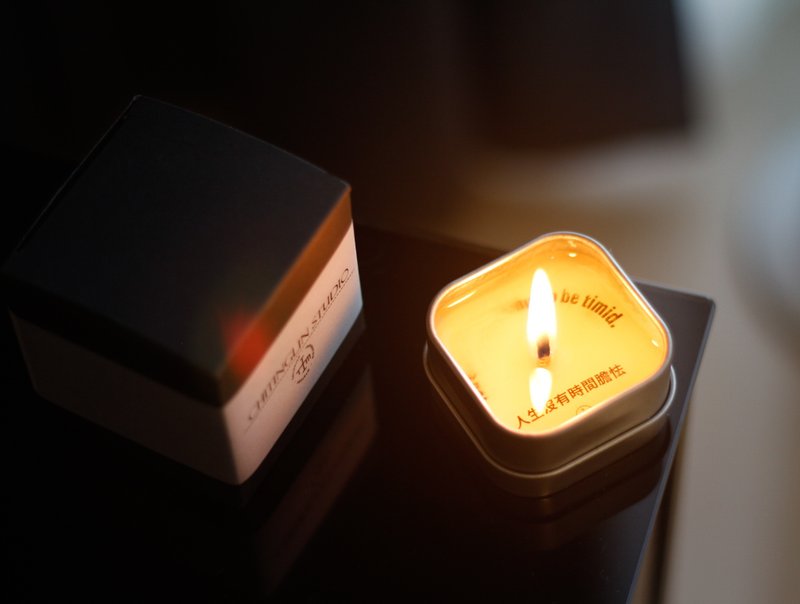 幸运蜡烛/经典精装/天然精油/大豆蜡烛/圣诞礼物/交换礼物 - 蜡烛/烛台 - 蜡 