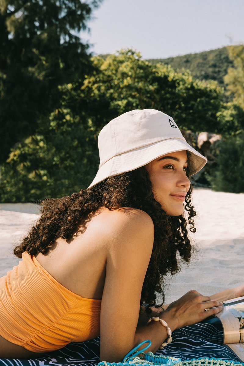 香港品牌【Kayarine】渔夫帽 Bucket Hat - 帽子 - 棉．麻 