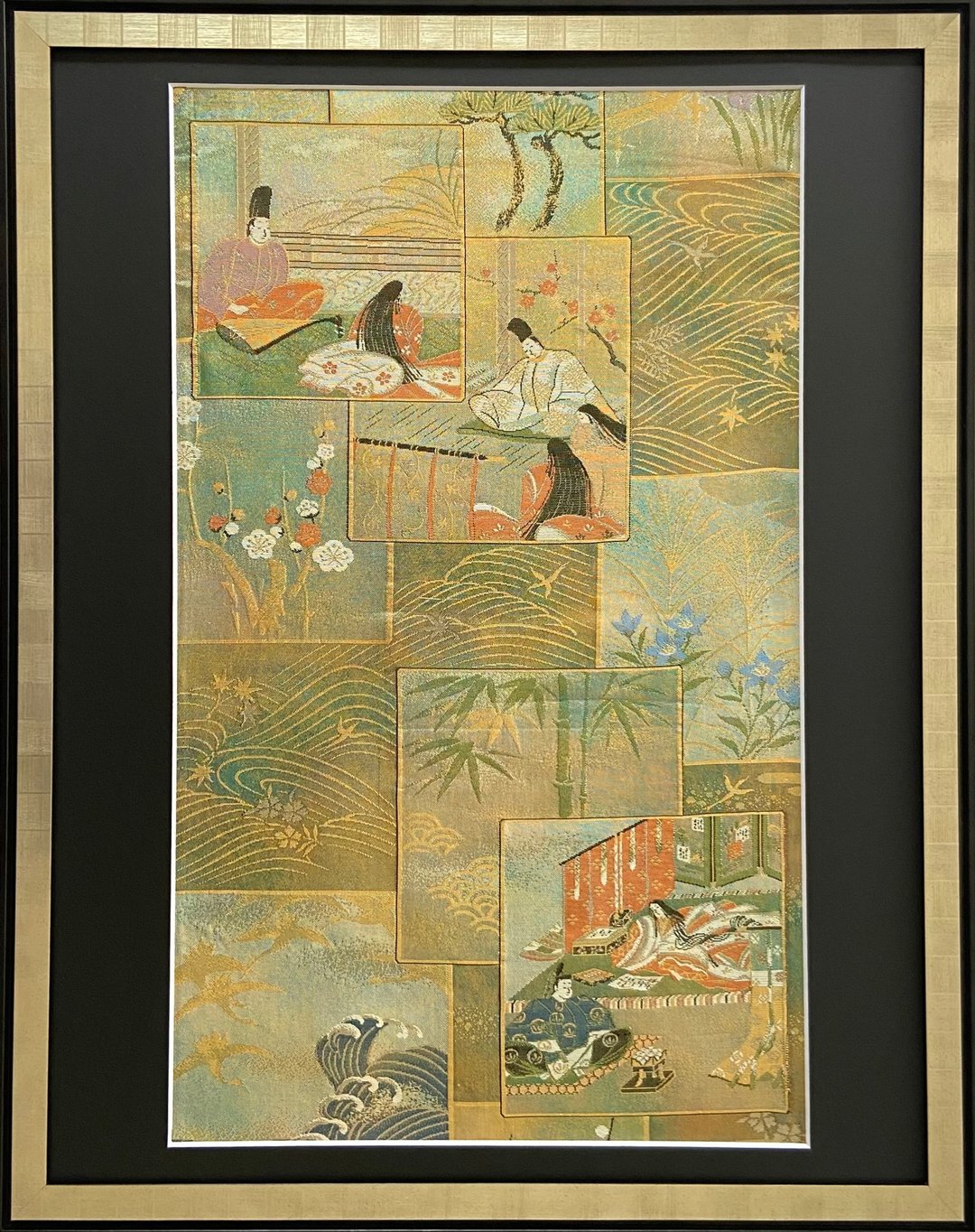 The Tale of Genji Four Seasons Play - 墙贴/壁贴 - 丝．绢 