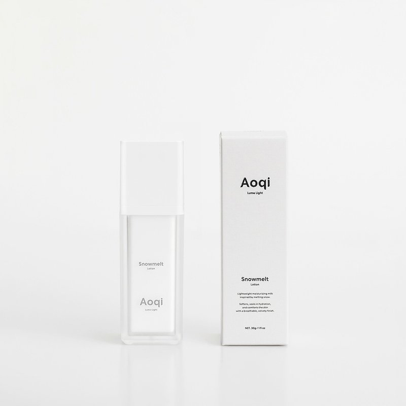 Aoqi-层润雪融脸部乳 积雪草、玻尿酸、六胜肽筑起安抚与滋养基础 - 日霜/晚霜 - 其他材质 