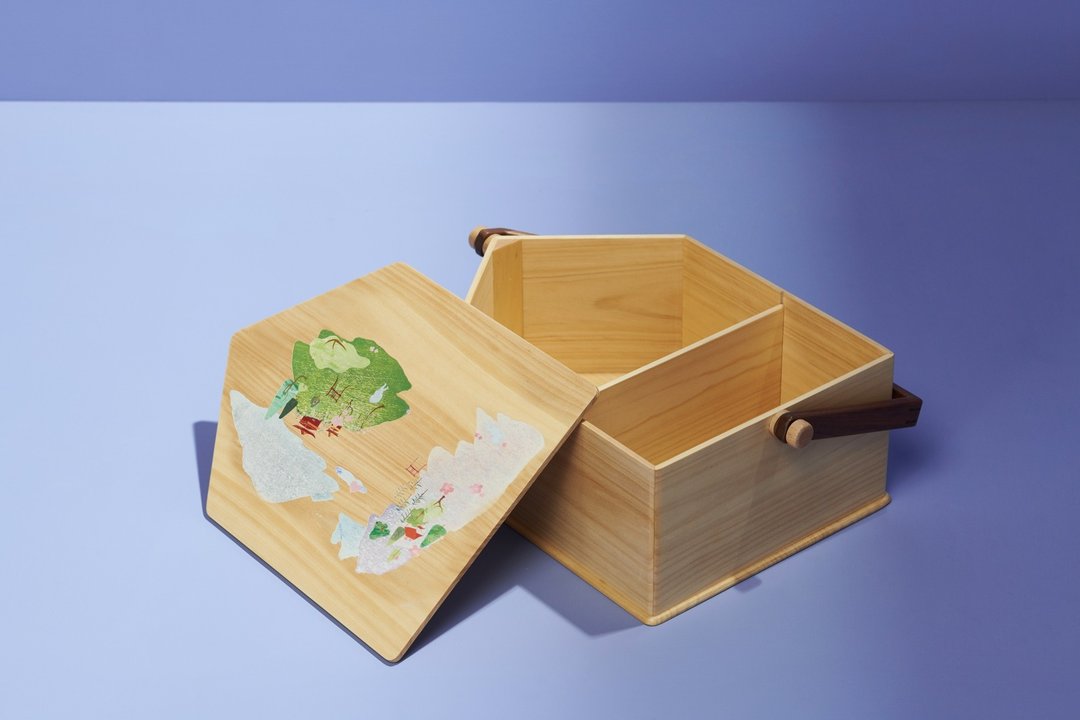 桃乐点心提篮 - 收纳用品 - 木头 
