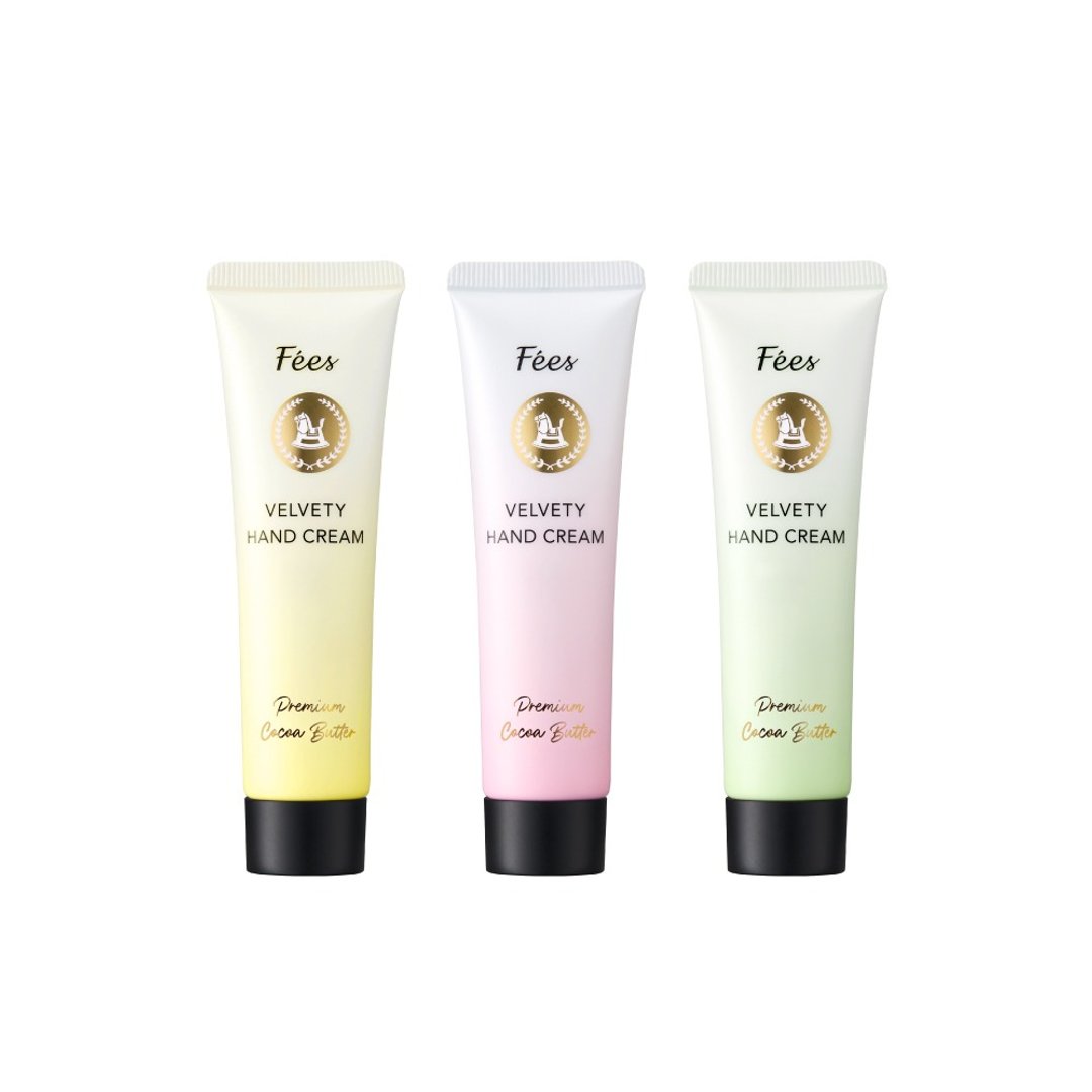【Fees Beaute法致】顶级可可脂润手霜30ml(玫瑰/雪松/茉莉) - 手足保养 - 其他材质 白色
