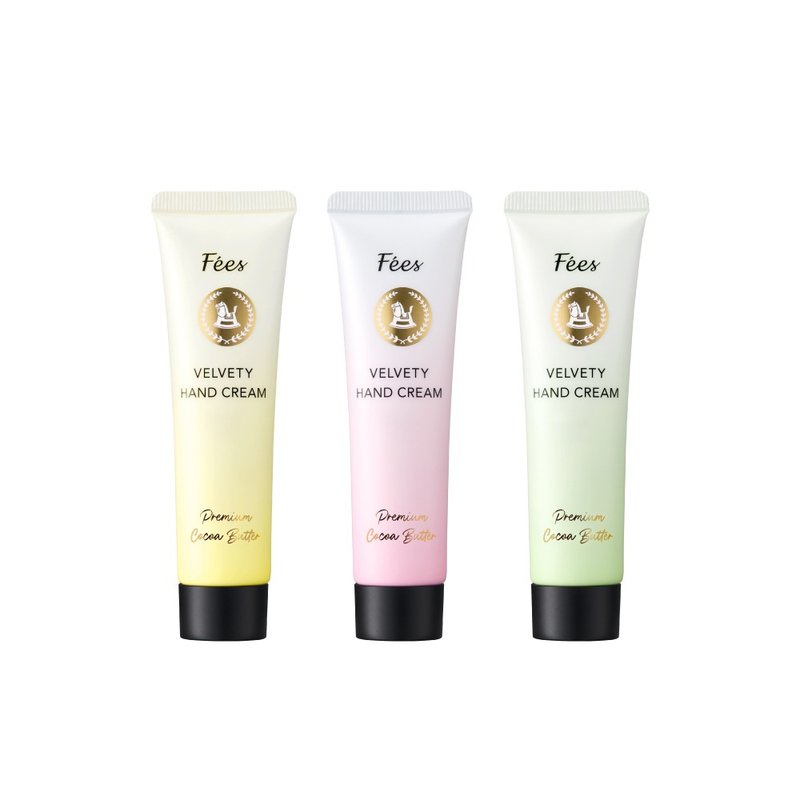 【Fees Beaute法致】顶级可可脂润手霜30ml(玫瑰/雪松/茉莉) - 手足保养 - 其他材质 白色