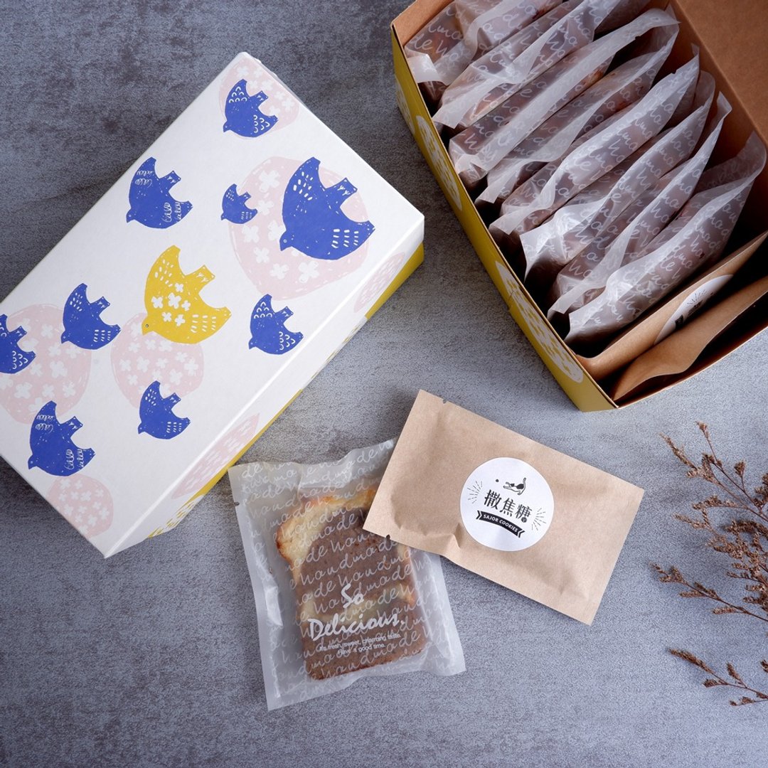午茶磅蛋糕组合 - 蛋糕/甜点 - 新鲜食材 咖啡色