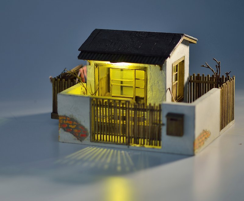 老平房庭院老屋(订制) - 摆饰 - 水泥 咖啡色