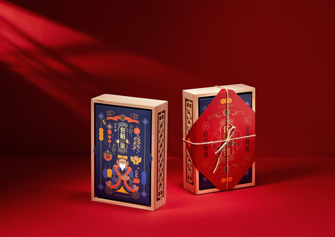 【快速出货 | 久久津】包馅金-窗花木盒 - 蛋糕/甜点 - 其他材质 