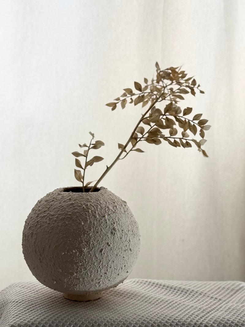 50027- 月砾 - 花瓶/陶器 - 陶 