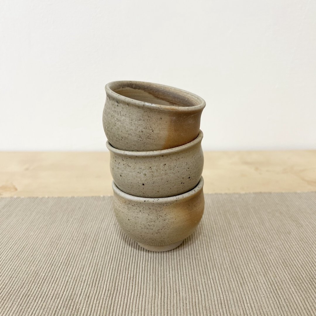 奶茶金 柴烧陶手工茶杯 - 茶具/茶杯 - 陶 金色