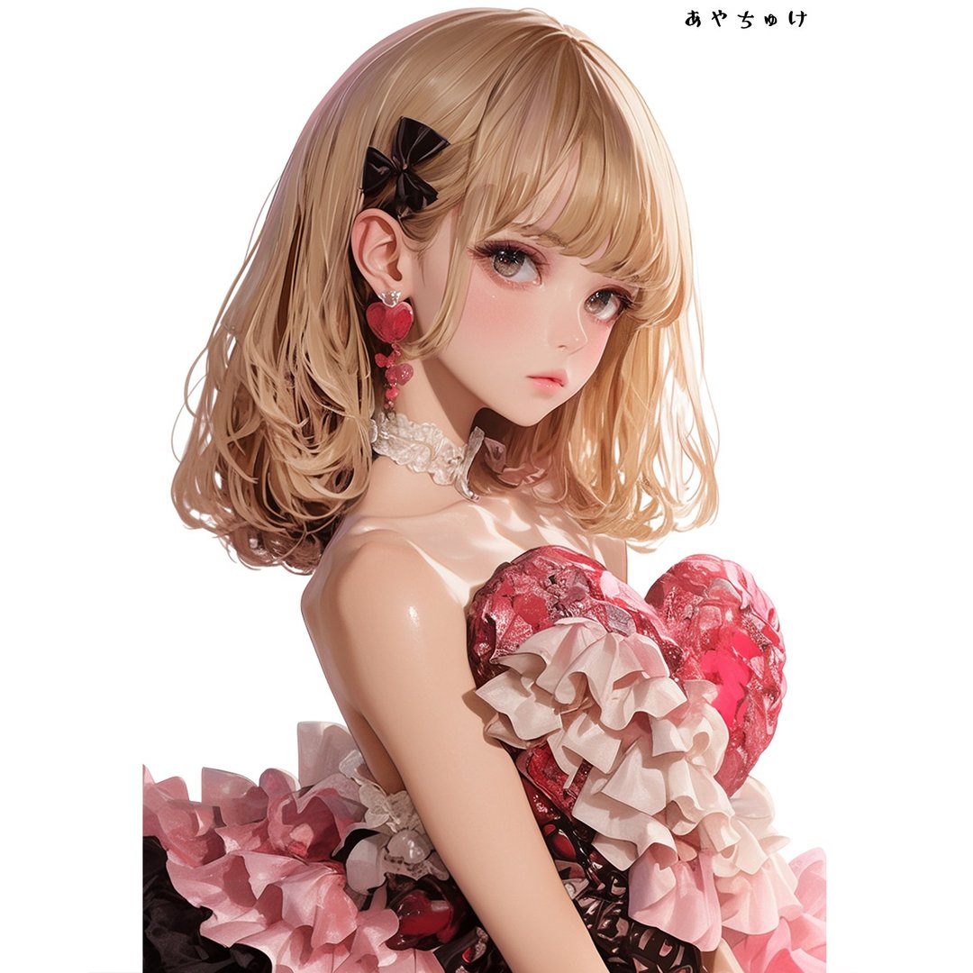 【12月新品6】07-111-0052 人物贴纸 性感情人节女孩 - 贴纸 - 纸 