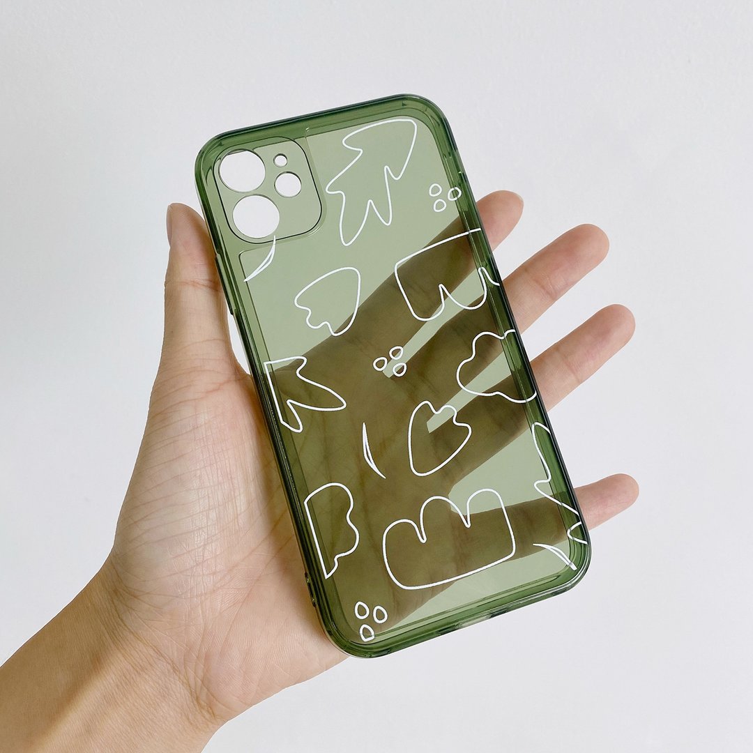 可来图定制 iPhone绿色透明软壳 - 手机壳/手机套 - 其他材质 绿色