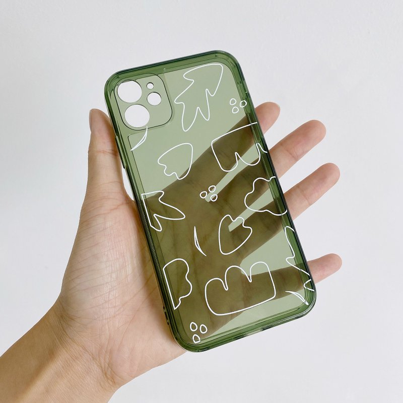 可来图定制 iPhone绿色透明软壳 - 手机壳/手机套 - 其他材质 绿色