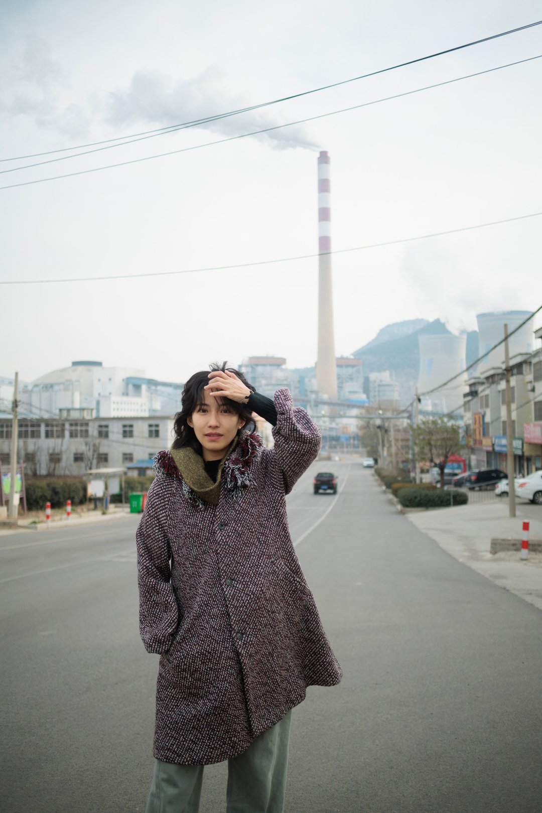 Vintage 毛领针织外套 - 女装休闲/机能外套 - 棉 多色