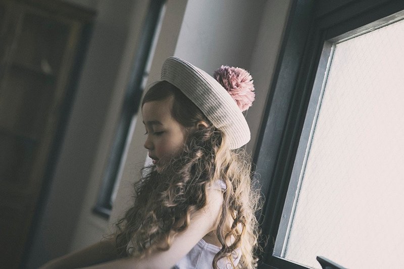 MARLMARL贝蕾帽 / 樱花粉(Kids) - 其他 - 其他材质 粉红色