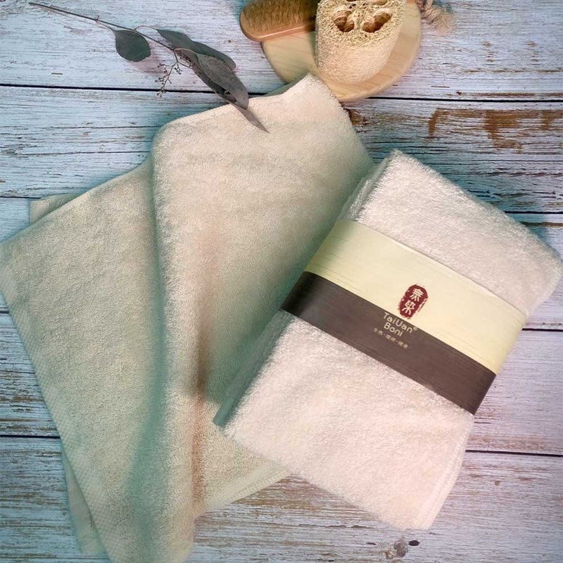 TaiUan Boni平织低捻空气毛巾3入组 - 毛巾浴巾 - 棉．麻 白色