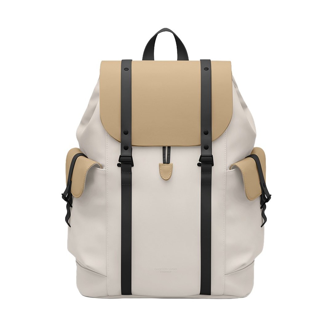GASTON LUGA Splash Utility Backpack 16 寸后背包 -拿铁/奶油白 - 后背包/双肩包 - 其他材质 卡其色