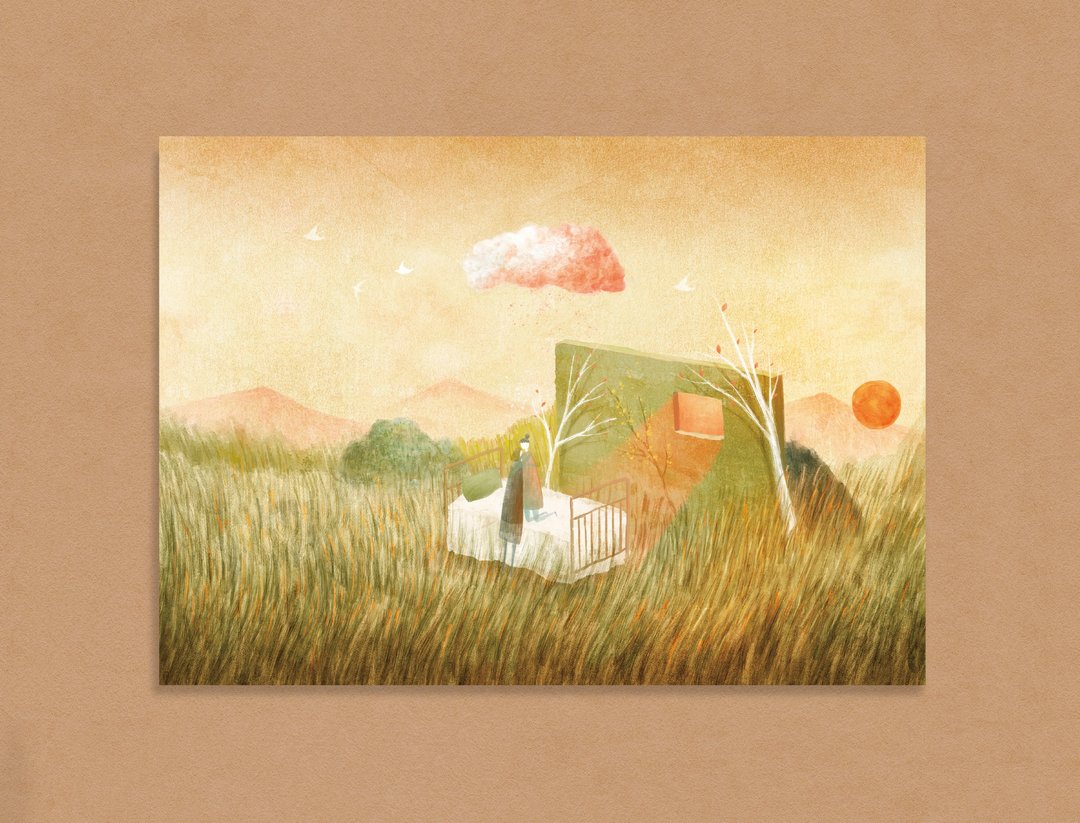插画明信片 - 灵魂的印记 - 卡片/明信片 - 纸 