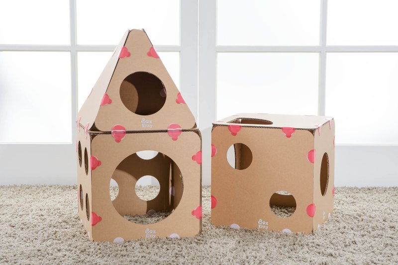 Modular Cat tree - 其他 - 纸 卡其色