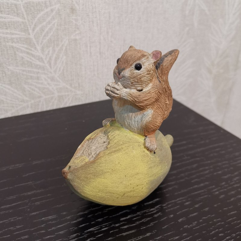 松鼠磨墨水滴 - 其他书写用品 - 陶 
