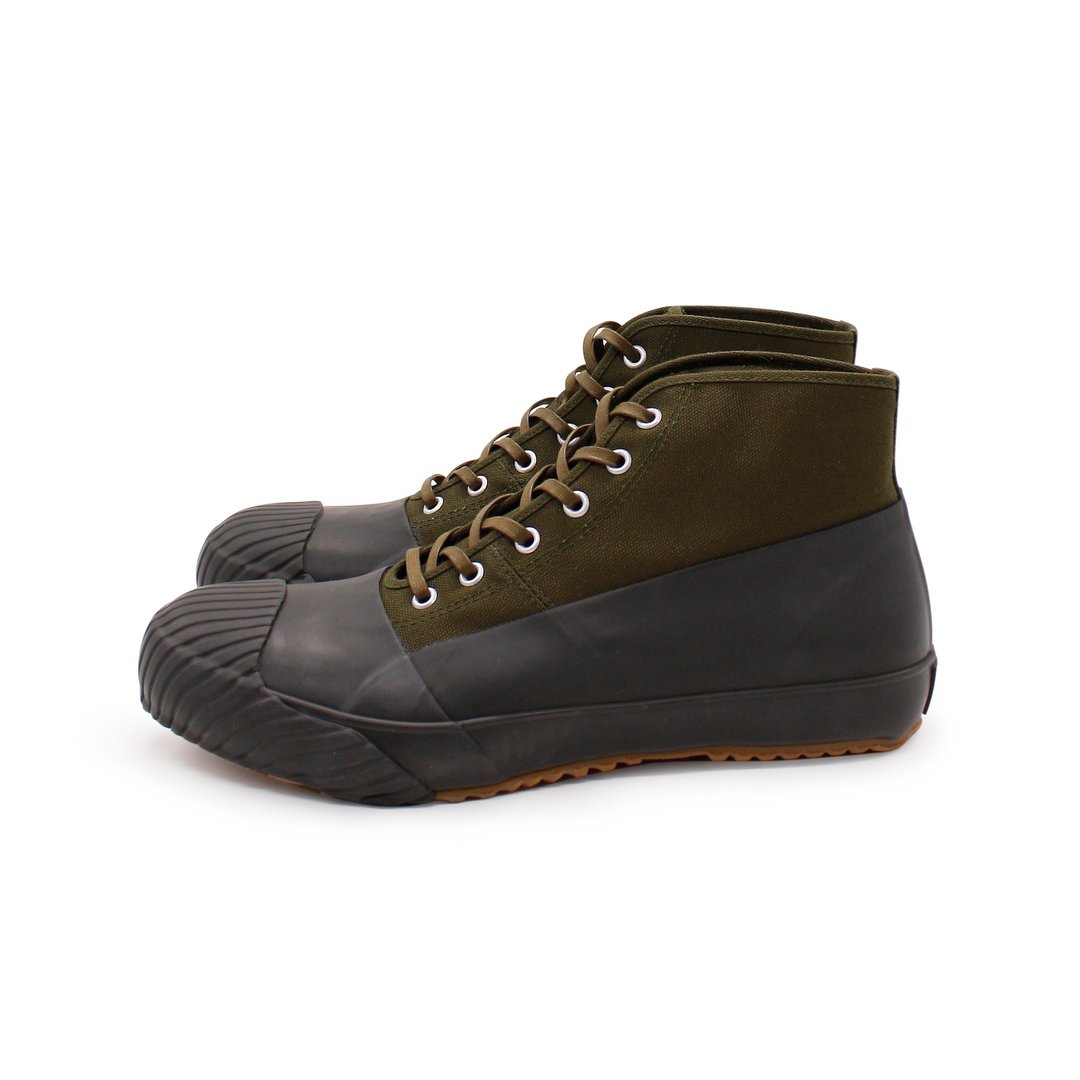 日本久留米月星职人品牌 - ALWEATHER - ARMY GREEN - 男款休闲鞋 - 其他材质 绿色