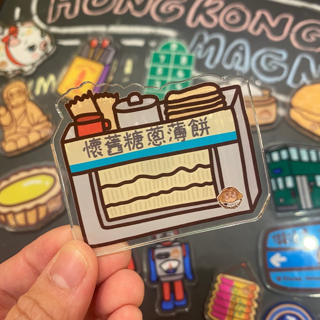 糖葱饼 磁石 冰箱贴 - 冰箱贴/磁贴 - 塑料 