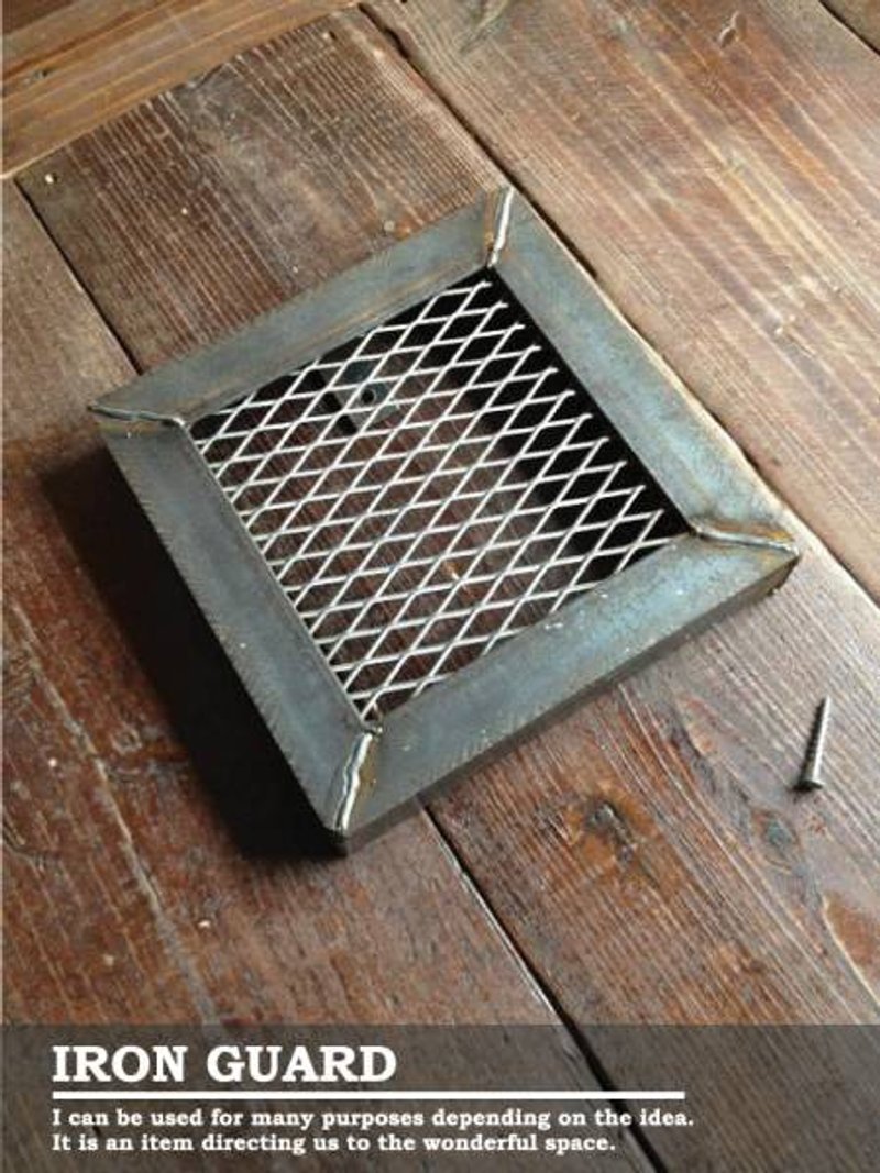 Limited IG-25 Ventilation Fan Cover Suction Vent Guard Industrial Iron Vent Iron Guard Iron Grate Iron Fence - 其他 - 木头 
