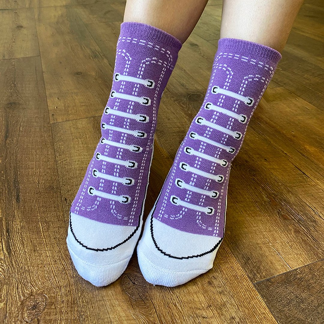 台湾原创设计【SOCKS 鞋型袜】TULIPA│中筒袜 男袜  女袜 - 袜子 - 其他材质 