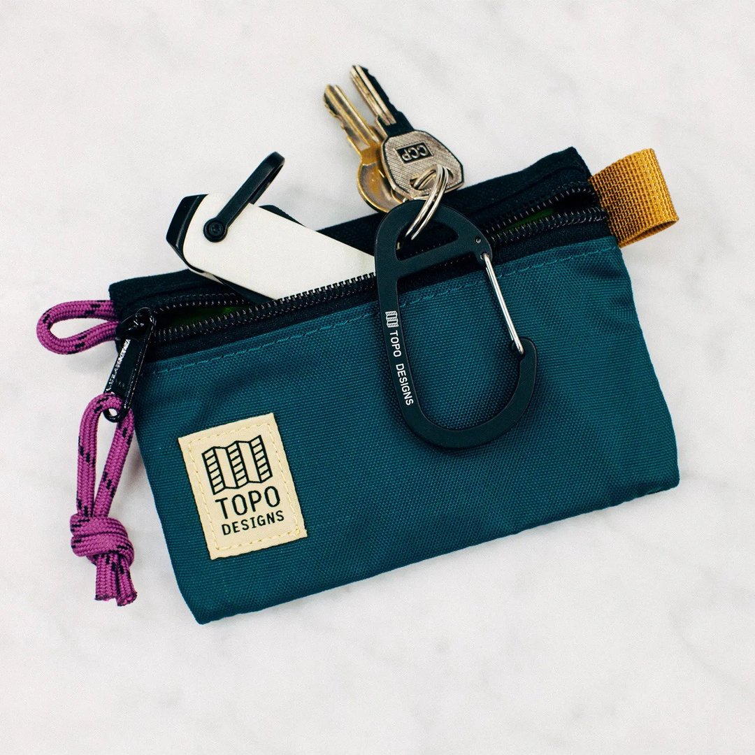 Accessory Bag Micro 迷你收纳袋 零钱包 卡包 拚色 - 零钱包 - 尼龙 多色