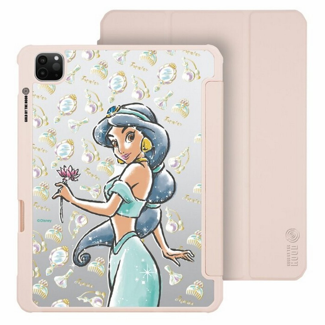 Disney迪士尼公主茉莉公主iPad Air/Pro可拆式防摔透明 实色折套 - 平板/电脑保护壳 - 塑料 多色