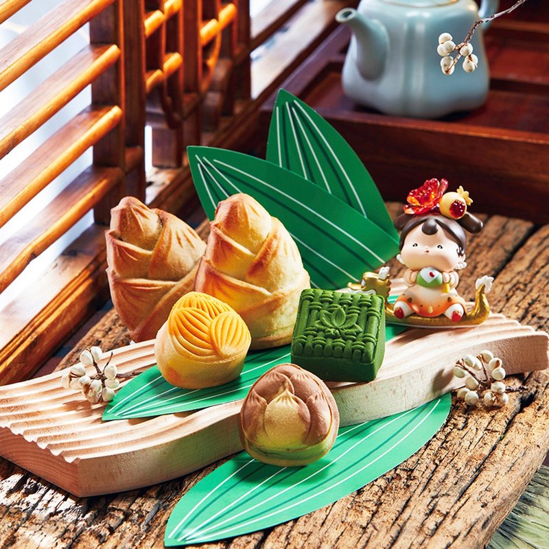 端午节礼盒-古早布包限量甜点伴手礼 - 咸派/甜派 - 新鲜食材 