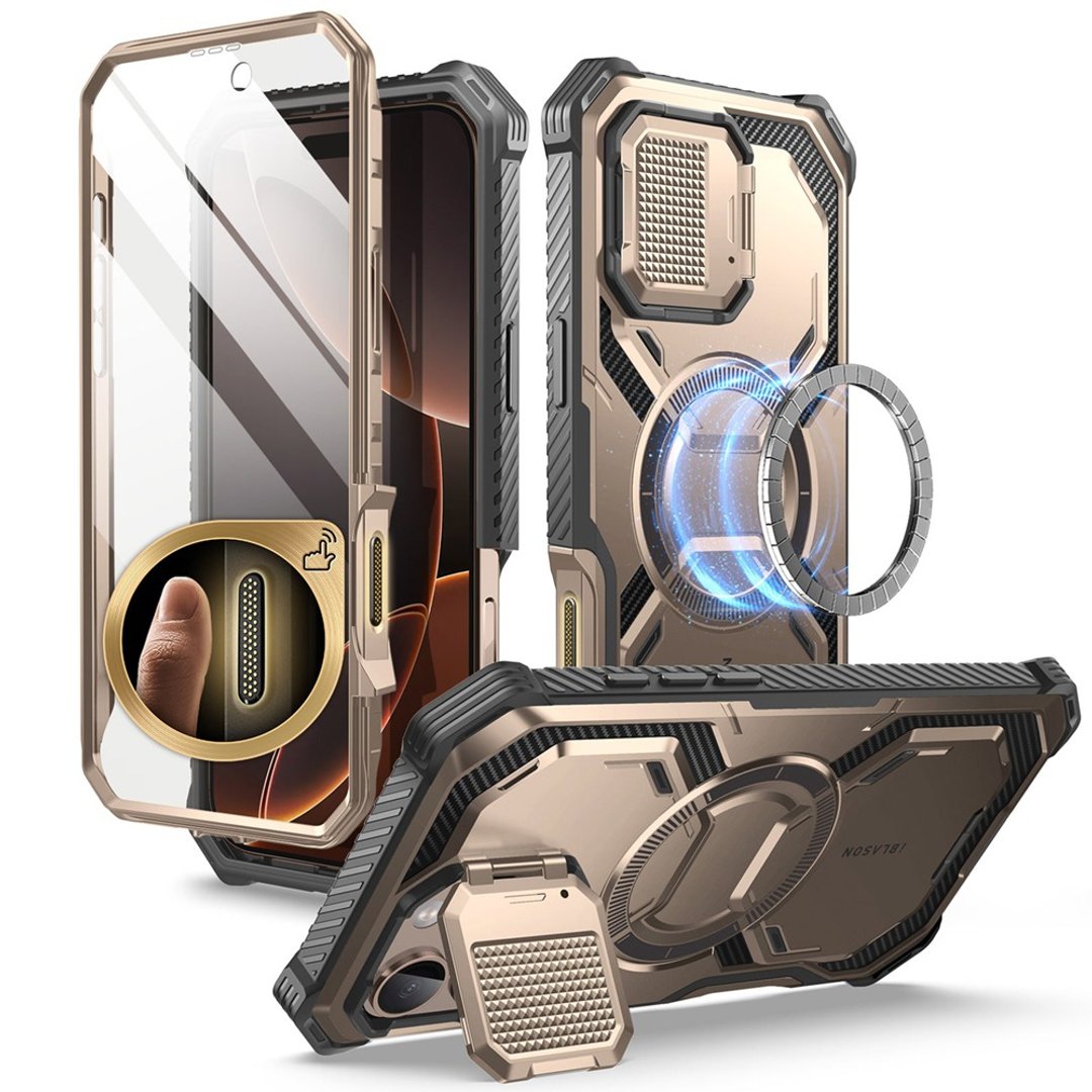 i-Blason Armorbox iPhone 16 系列 Mag 顶级镜头盖支架军规防摔壳 - 手机壳/手机套 - 塑料 