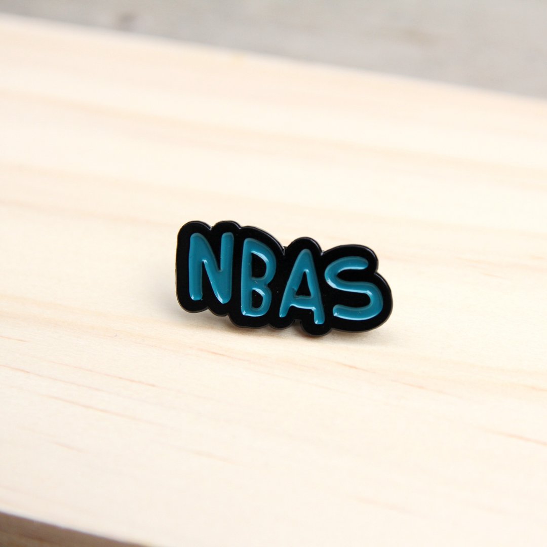 NBAS珐琅胸章 - 徽章/别针 - 珐琅 