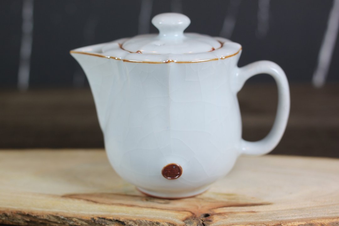 【沐春生活】官窑 月白 茶壶 幸福茶具 名家叶敏祥作品 - 茶具/茶杯 - 陶 