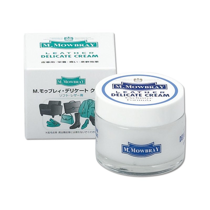 日本 M.Mowbray 精致皮革保养乳 Delicat Cream 60ml - 其他 - 其他材质 透明