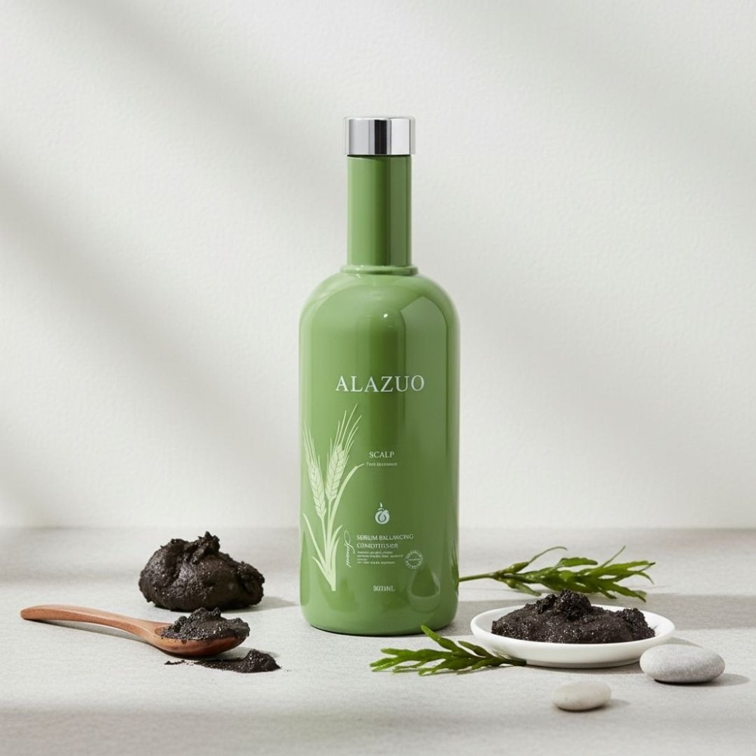 亚拉佐 ALAZUO 海洋元素高机能矿物泥 - 洗发用品 - 其他材质 绿色