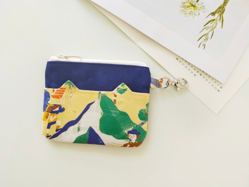 野餐趣 小耳包/零钱包 - 零钱包 - 棉．麻 