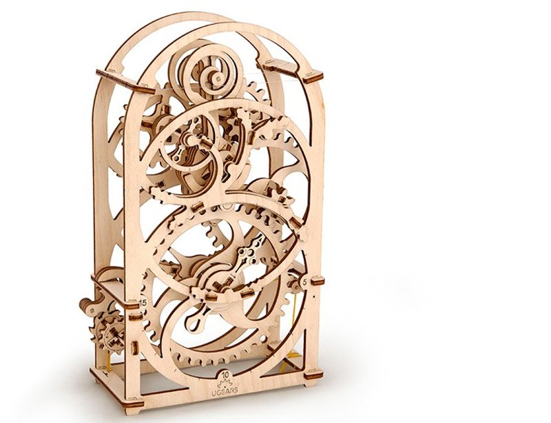 /Ugears/ 乌克兰木制模型 20分钟计时器 Timer for 20 min - 其他 - 木头 