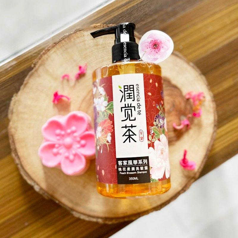 【母亲节礼物】 桃花柔润茶籽洗发露 350ml(客家风华 ) - 洗发用品 - 其他材质 