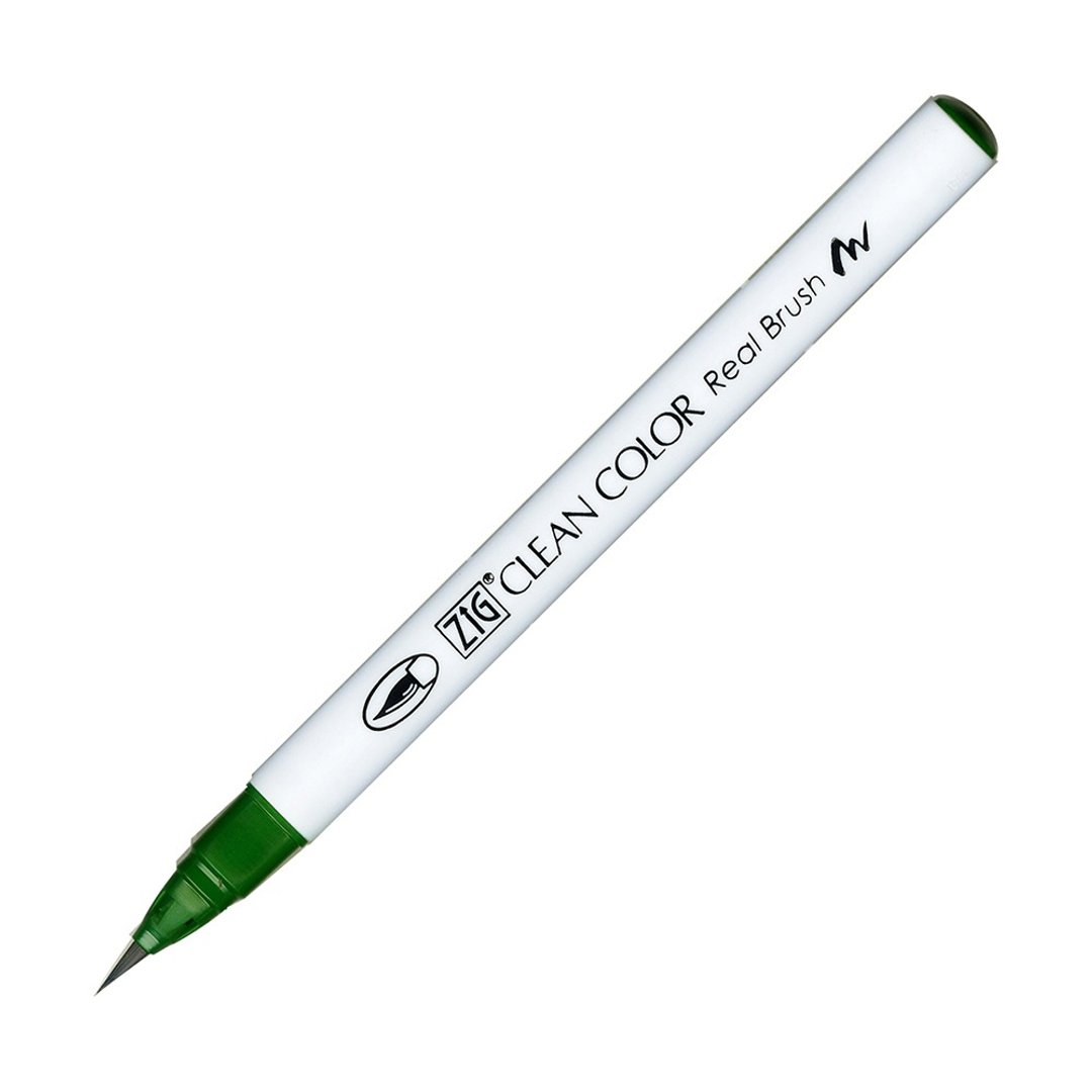 【Kuretake 日本吴竹】ZIG 彩绘毛笔 Green - 其他书写用品 - 塑料 绿色