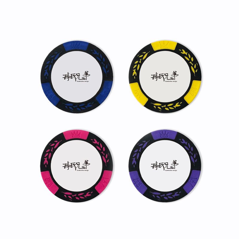 定制化/高尔夫球标-筹码款 SunBrother孙氏兄弟 - 运动配件 - 橡胶 