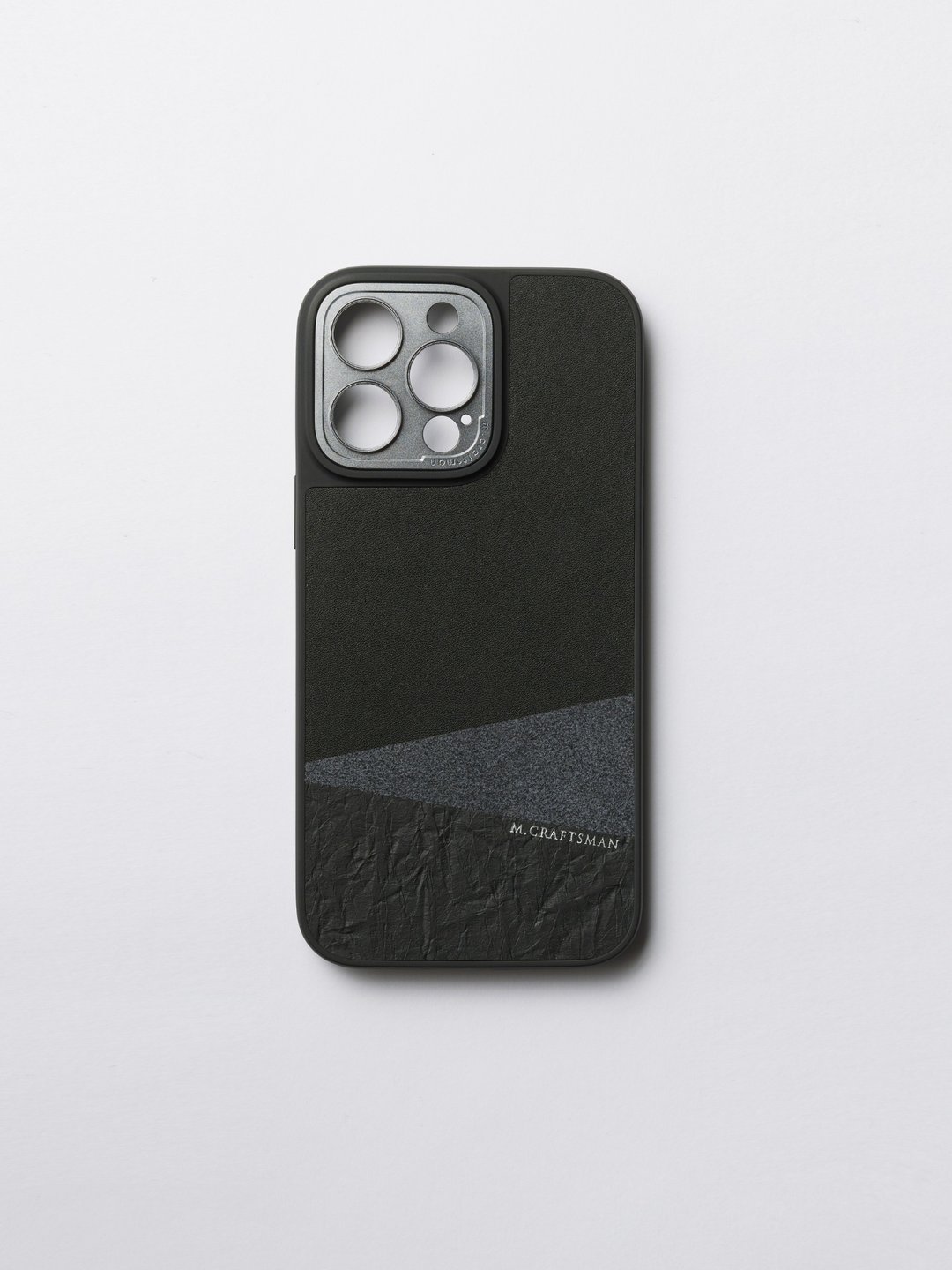 iPhone 14 手机殻 (黑色) CAMGUARD 加强保护 镜头位置 - 手机壳/手机套 - 真皮 黑色