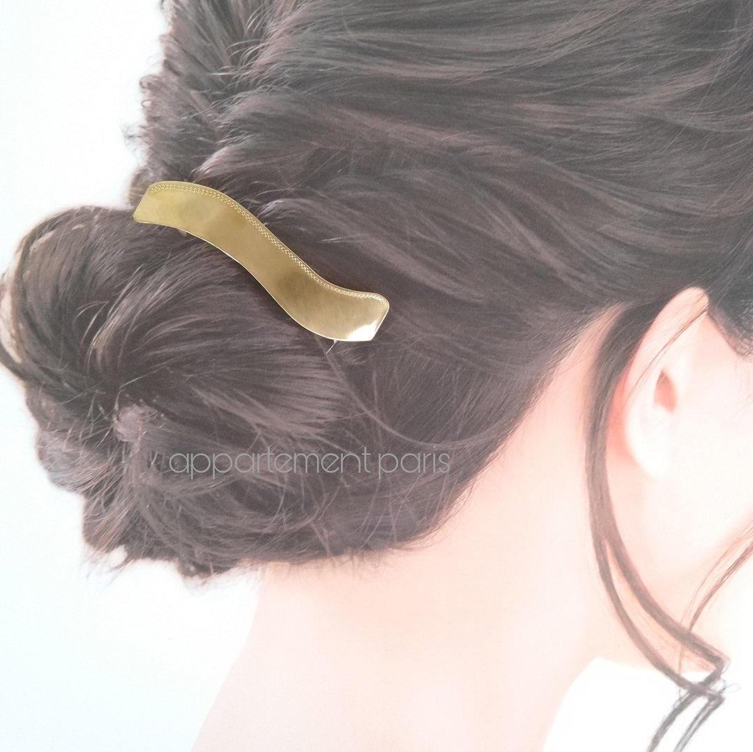 Brass Ripples Hair Valletta - 发饰 - 铜/黄铜 金色