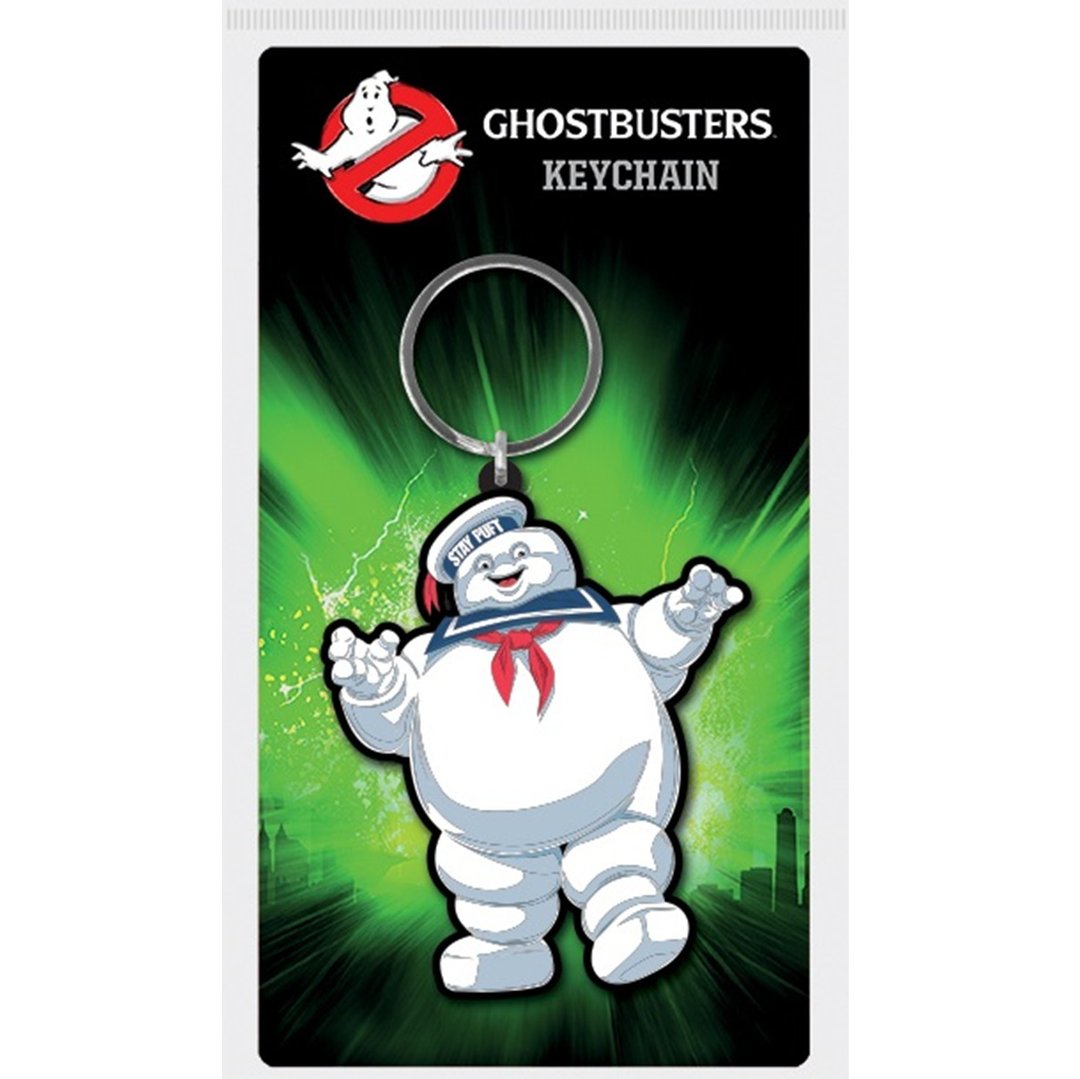 魔鬼克星 Ghostbusters - 棉花糖宝宝 Stay Puft - 进口钥匙圈 - 钥匙链/钥匙包 - 其他金属 白色