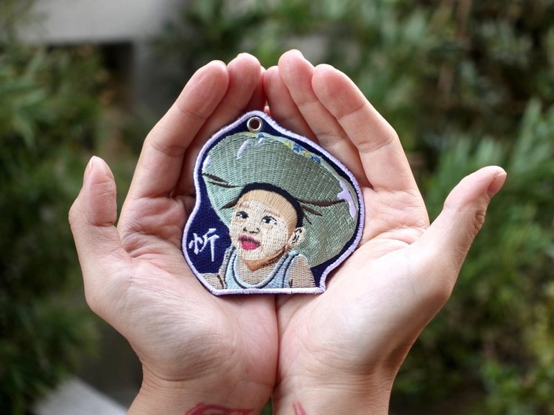 定制化个人刺绣商品服务 - 吊饰 - 绣线 多色