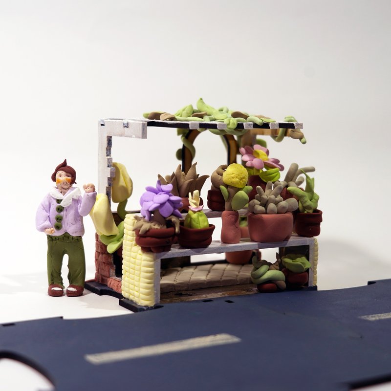 DIY手作 商店系列 - 园艺店 手作材料包 - 其他 - 木头 