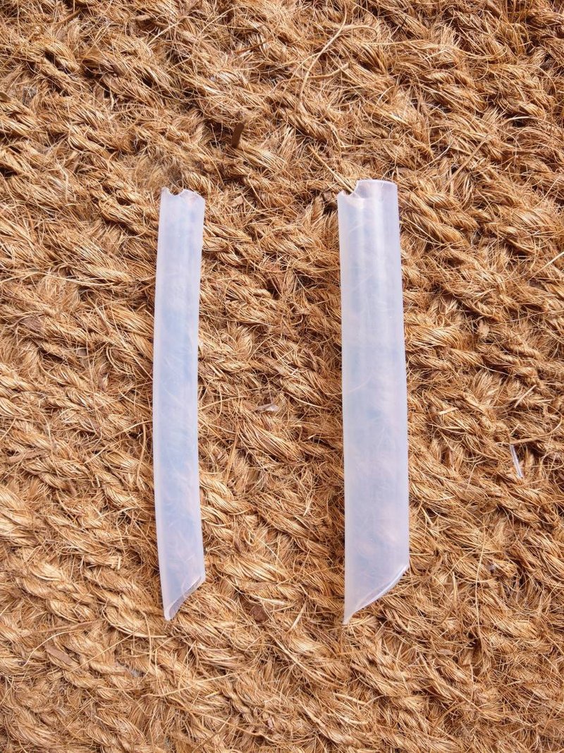 玻璃弹跳吸管 专用 替换用 硅胶软管 美国 道康宁 耐热食品医疗级 - 水瓶/水壶 - 其他材质 白色