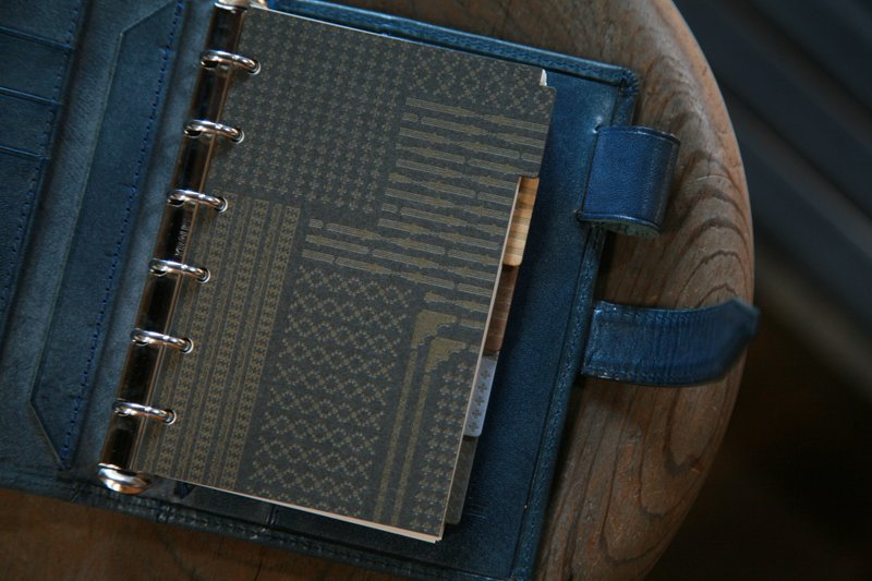 活版印刷 INDEX - tobira -  MINI6 - 笔记本/手帐 - 纸 金色