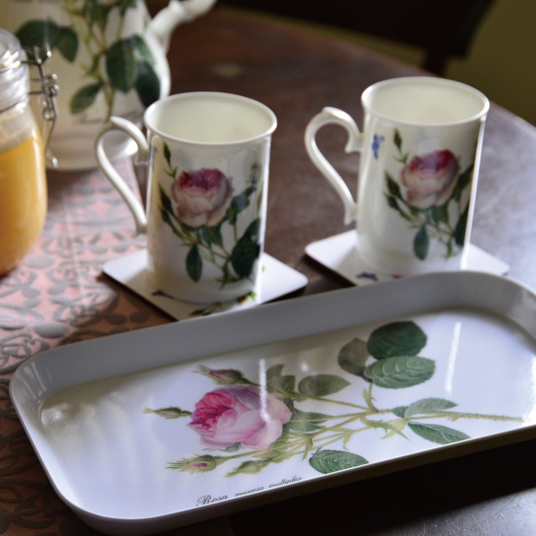 英国 RK | Palace Garden 玫瑰花园 双人礼盒 / 5件组 - 茶具/茶杯 - 陶 